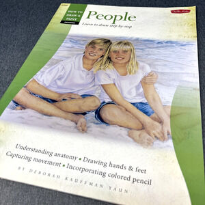 Learn To Draw & Paint People With Deborah Kauffman Yaun Step By Step Art Guide